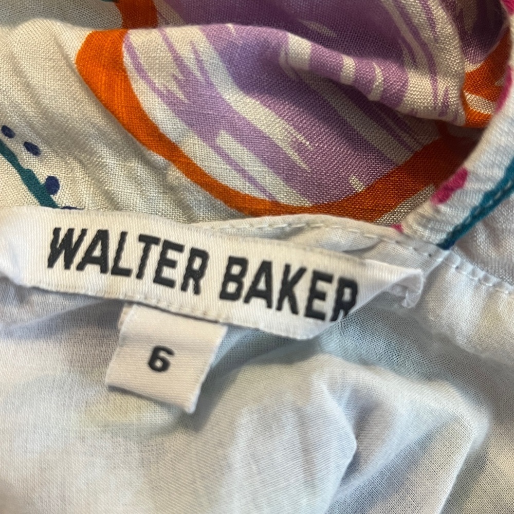 Anthropologie Walter Baker Multicolor Floral Dress - Picture 9 of 10